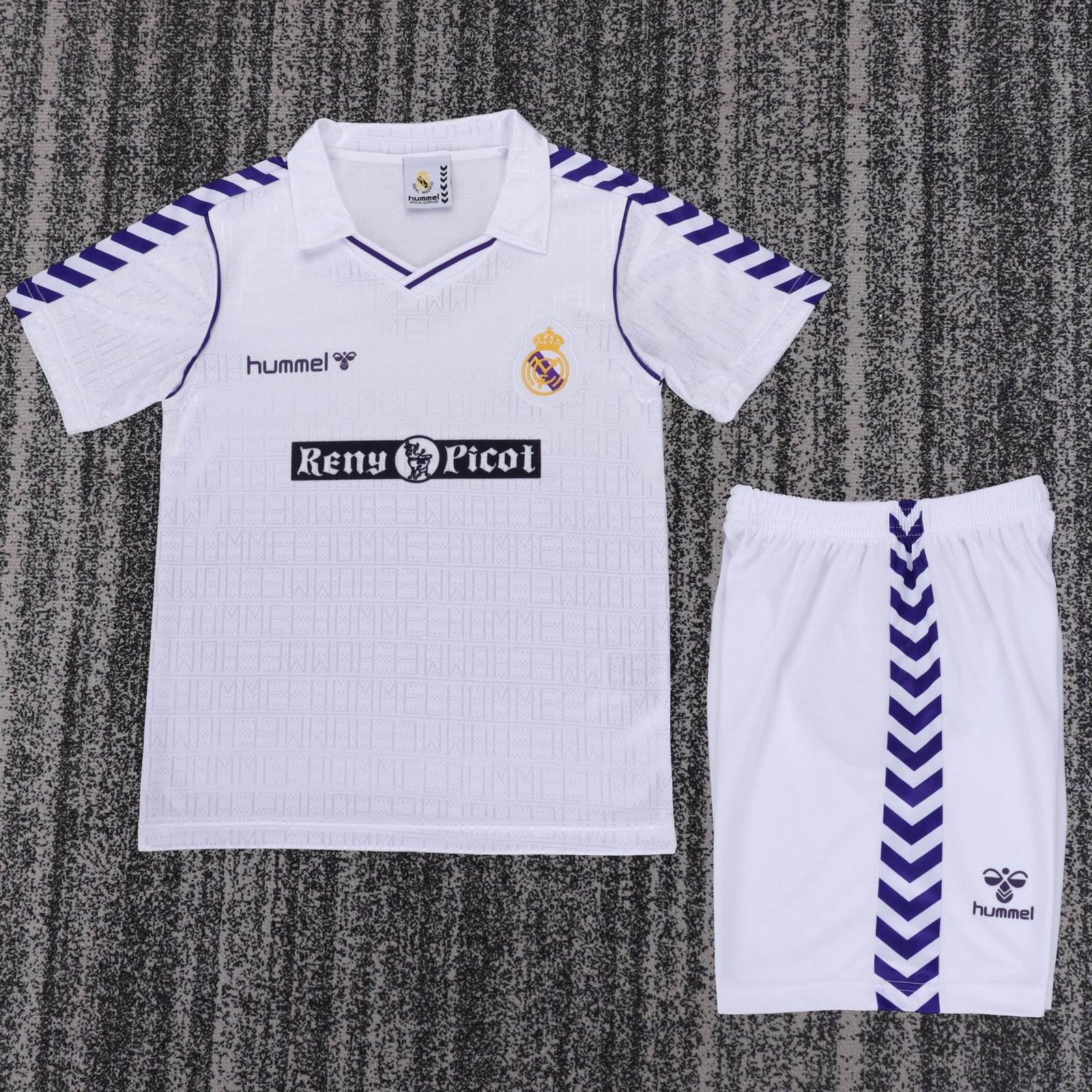 1988-90 Real Madrid Home Shirt – Kids' 1