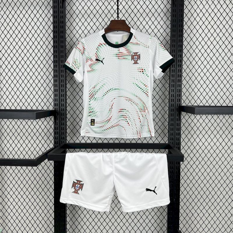 2025-26 Portugal Away Shirt - Kids Sizes 1