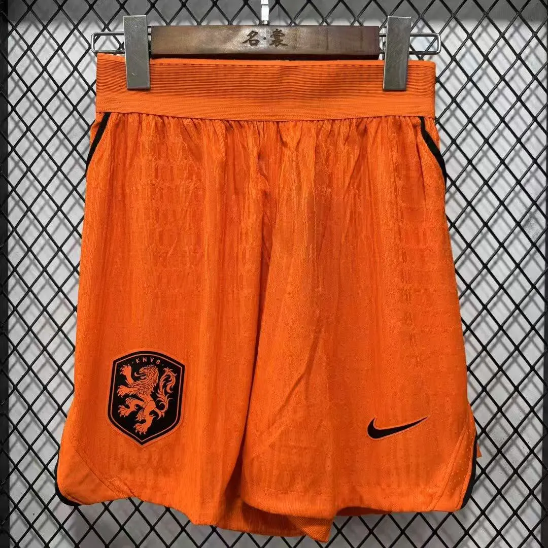 2026-27 Netherlands Home Shorts – Player Version 1
