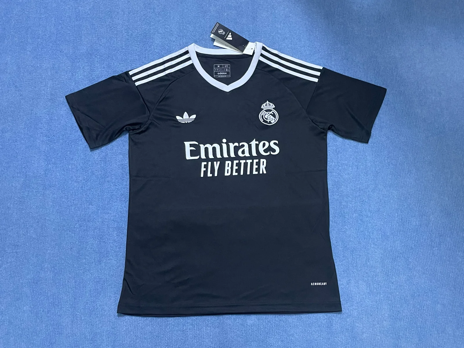 2025-26 Real Madrid Black Goalkeeper Jersey 1