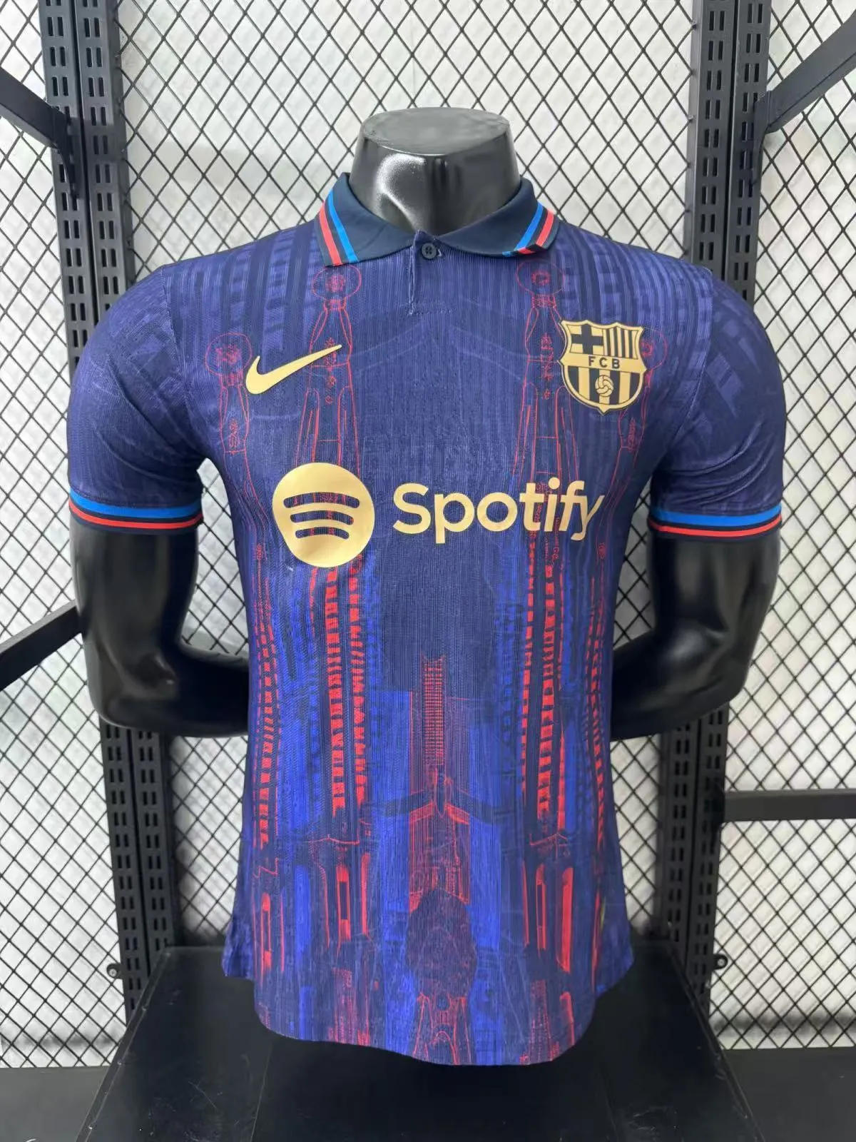 2025-26 Barcelona Special Edition Jersey – Player Version 1
