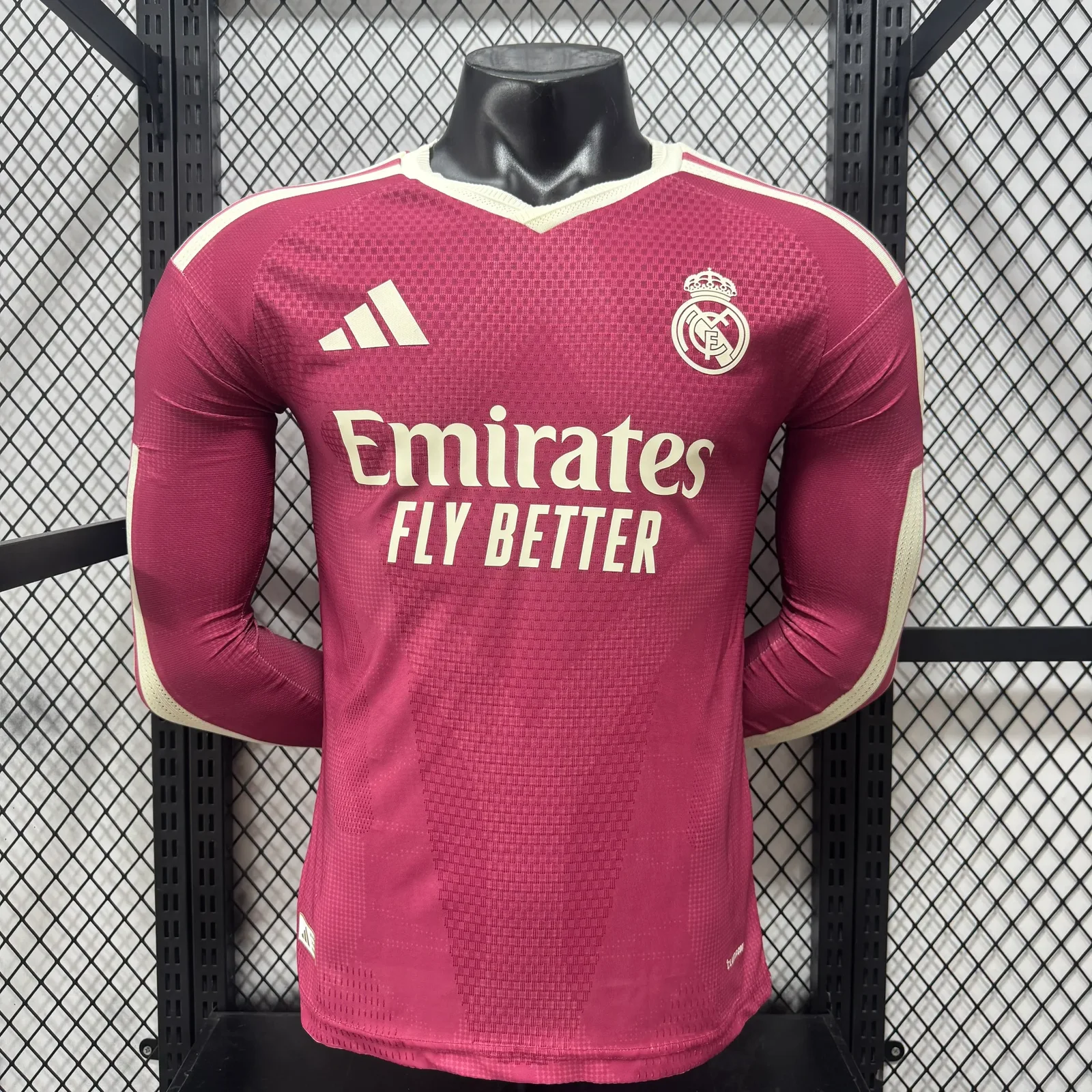 2026-27 Real Madrid Away Long-Sleeve Jersey – Player Version 1