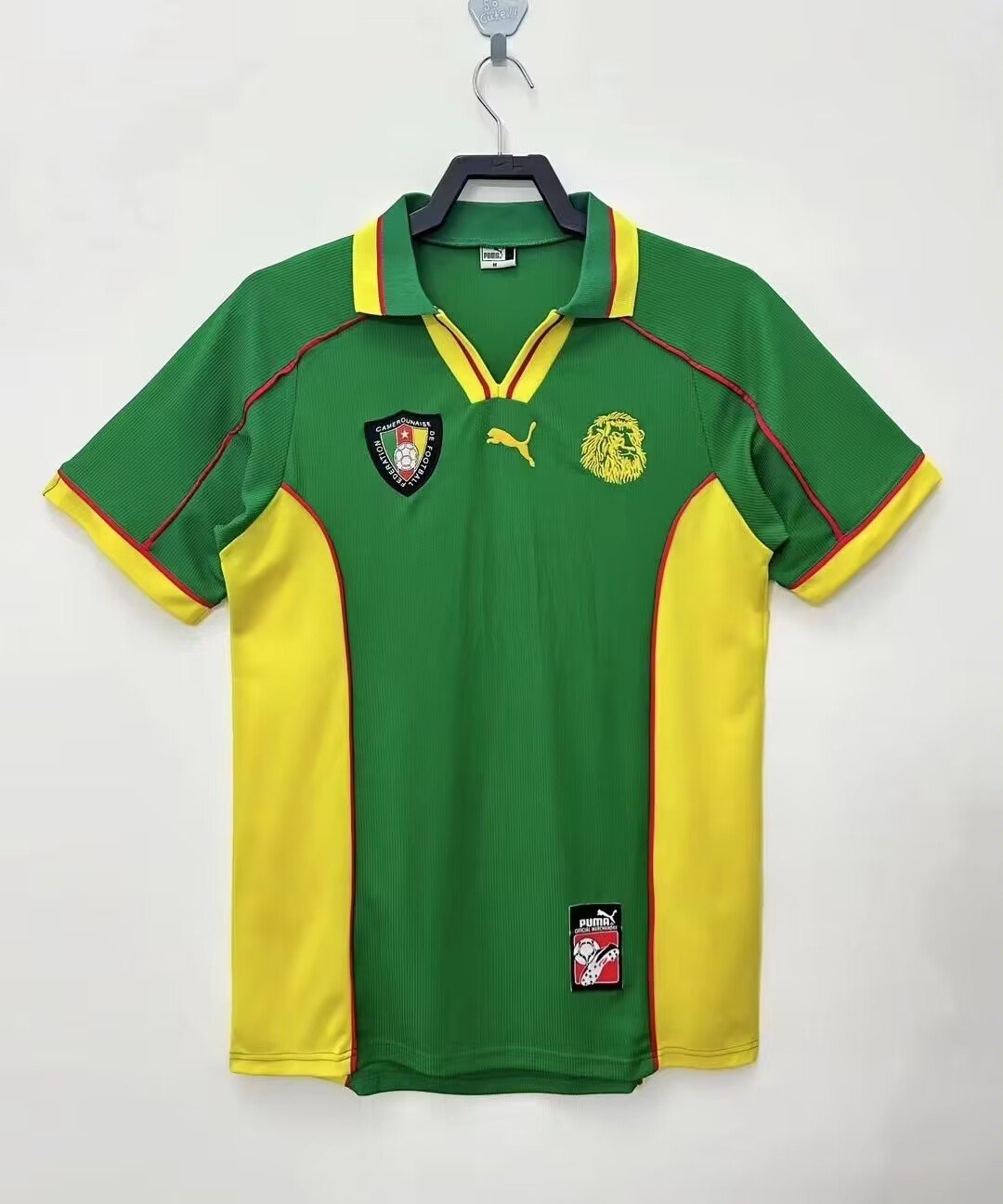 1998 Cameroon Home Retro Jersey 1