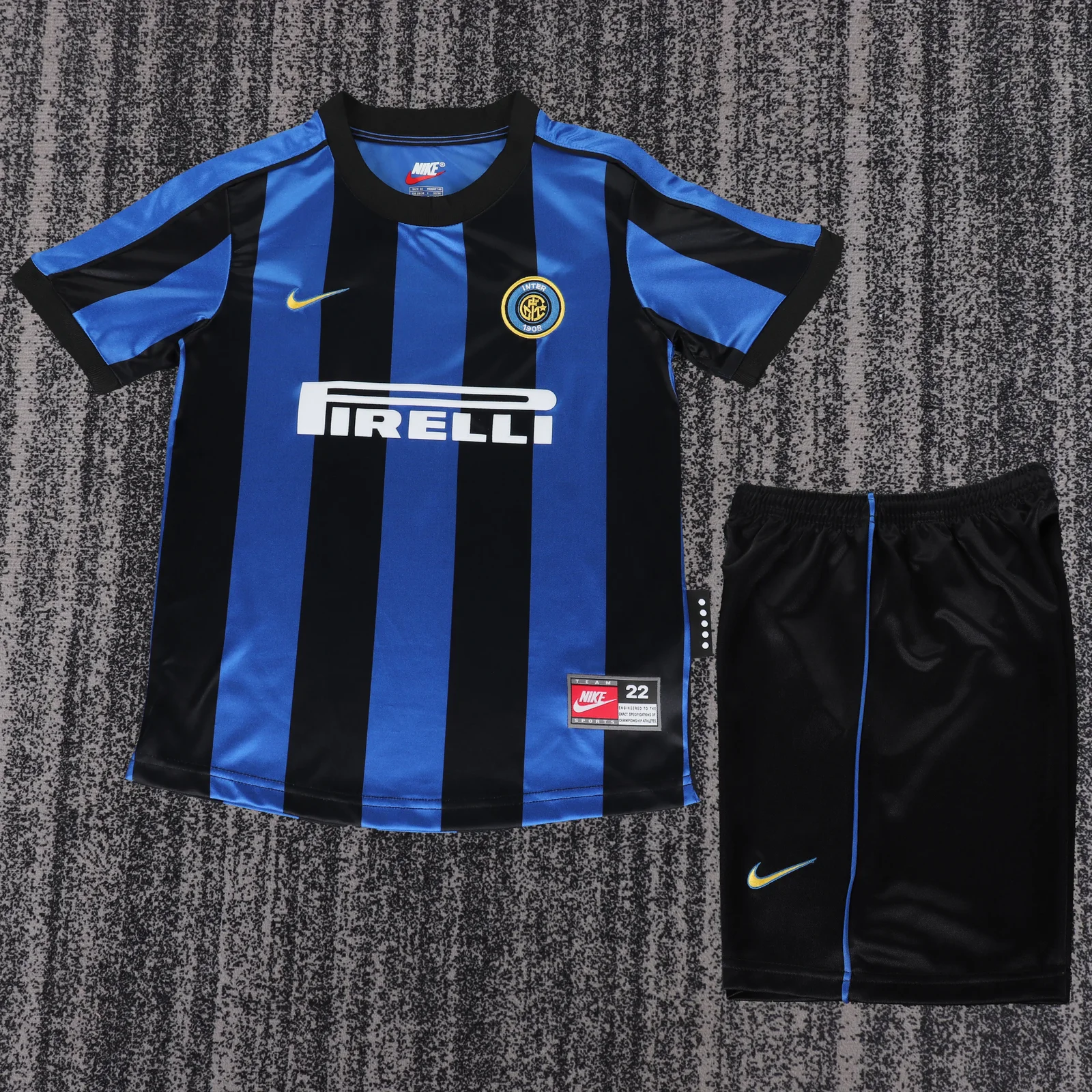 1999-00 Inter Milan Home Retro Jersey - Kids' 1