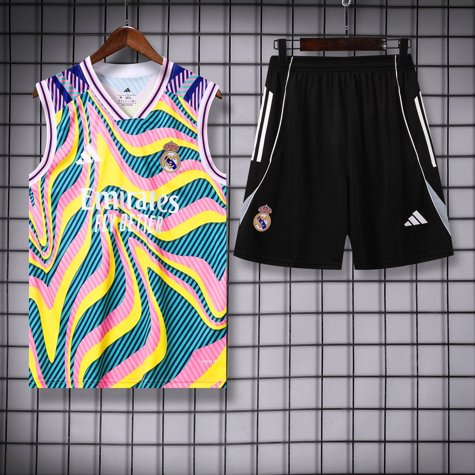 2025-26 Real Madrid Training Vest Jersey 1