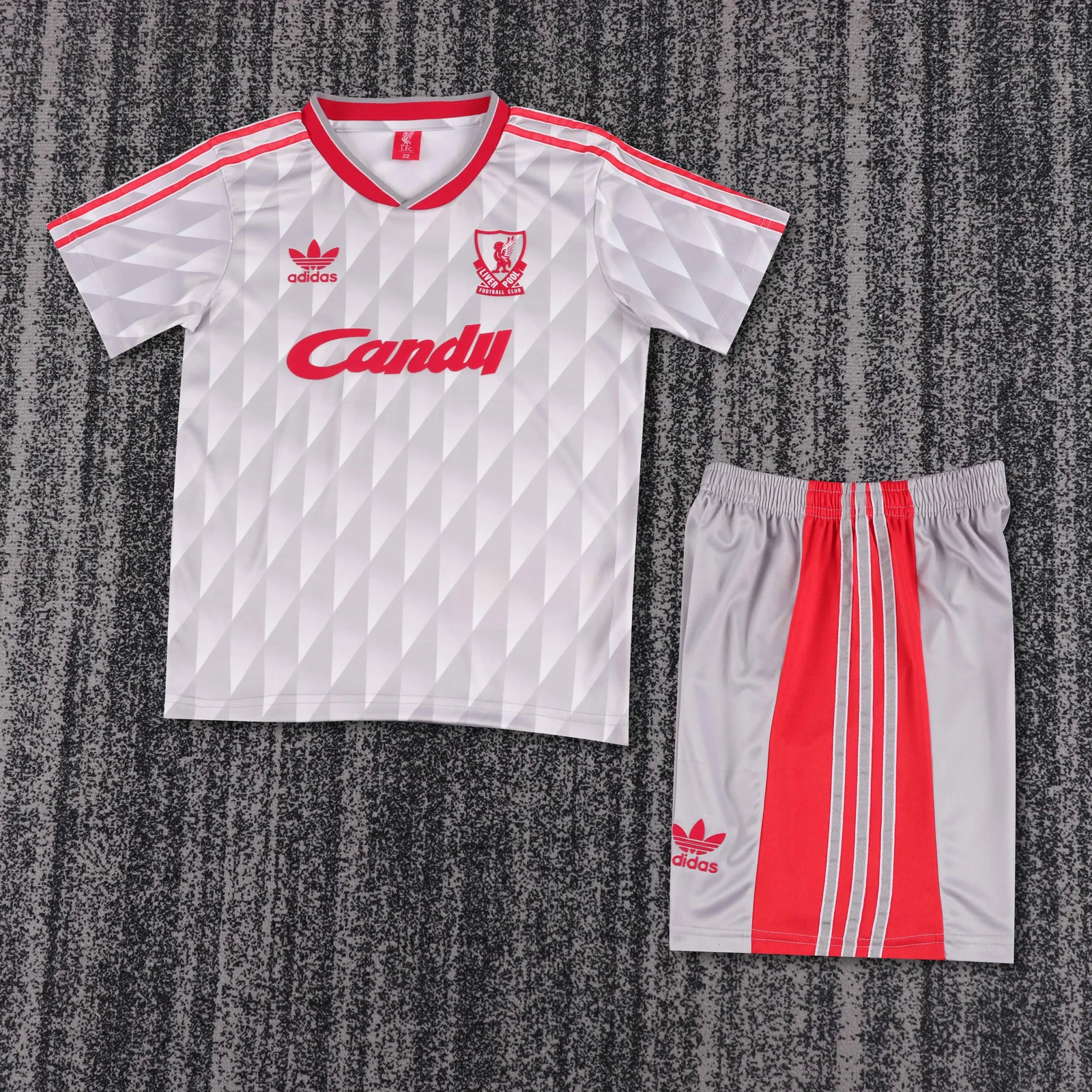 1989-91 Liverpool Away Retro Shirt - Kids Sizes 1
