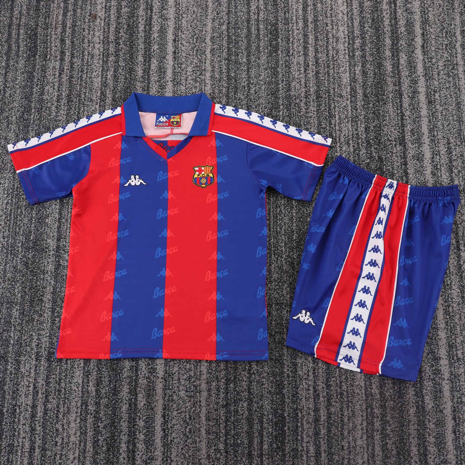 1992-95 Barcelona Home Retro Shirt - Kids Sizes 1