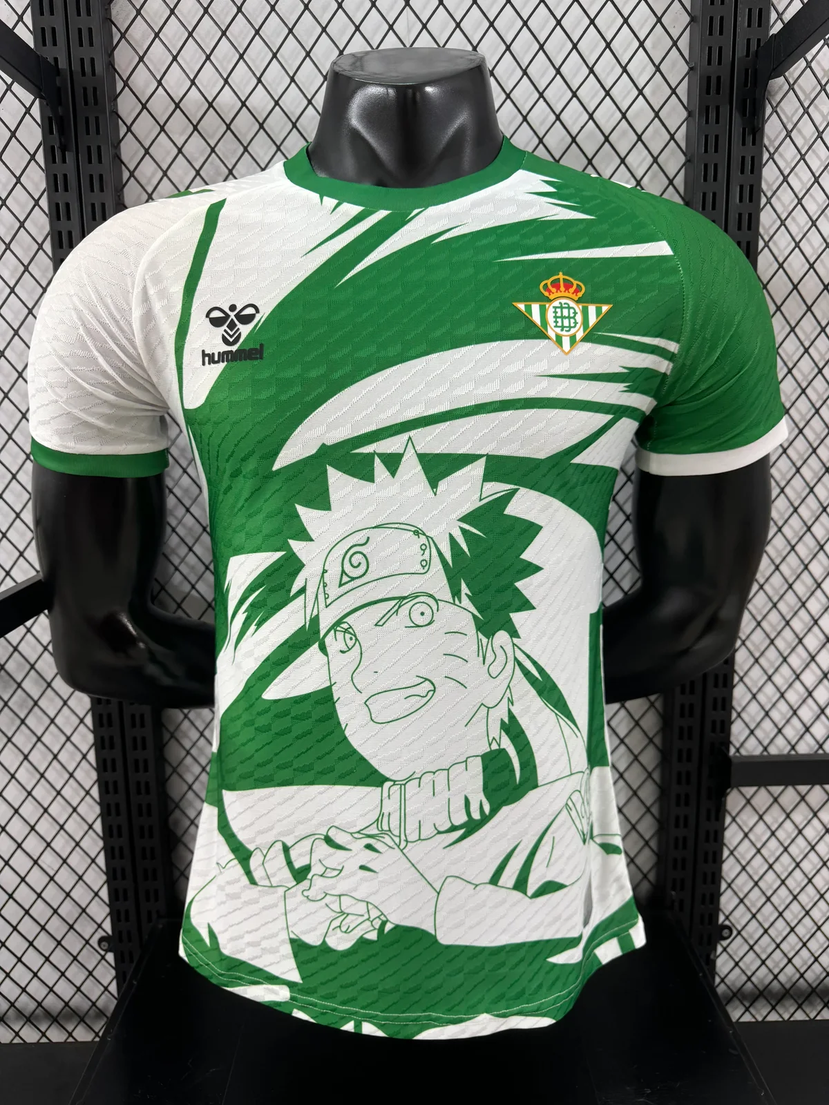 2025-26 Real Betis x Naruto Collaboration Jersey – Player Version