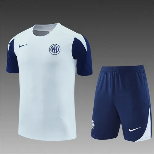 2025-26 Inter Milan Light Grey Short Sleeve Training Jersey 1