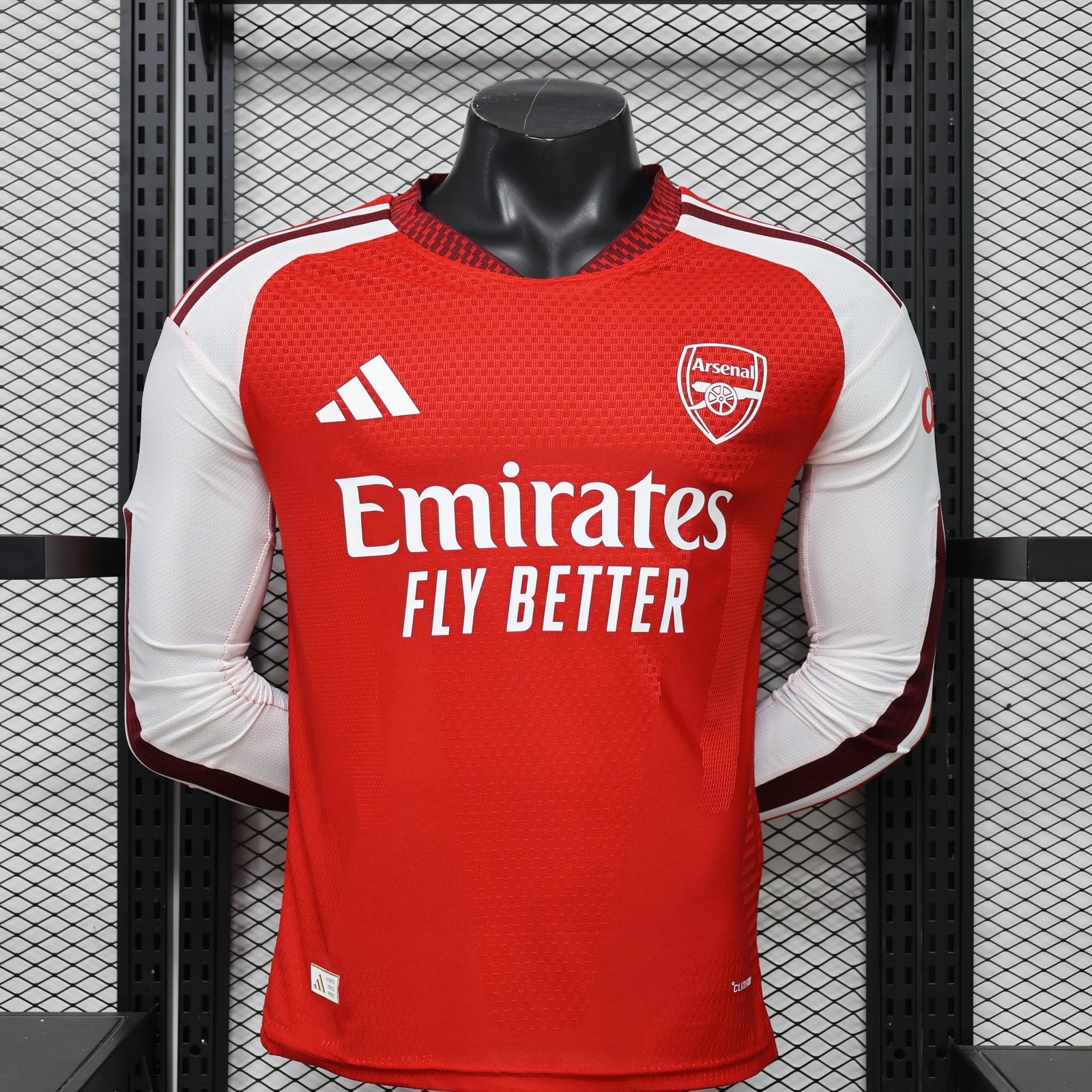2026-27 Arsenal Home Long-Sleeve Jersey - Player Version 1