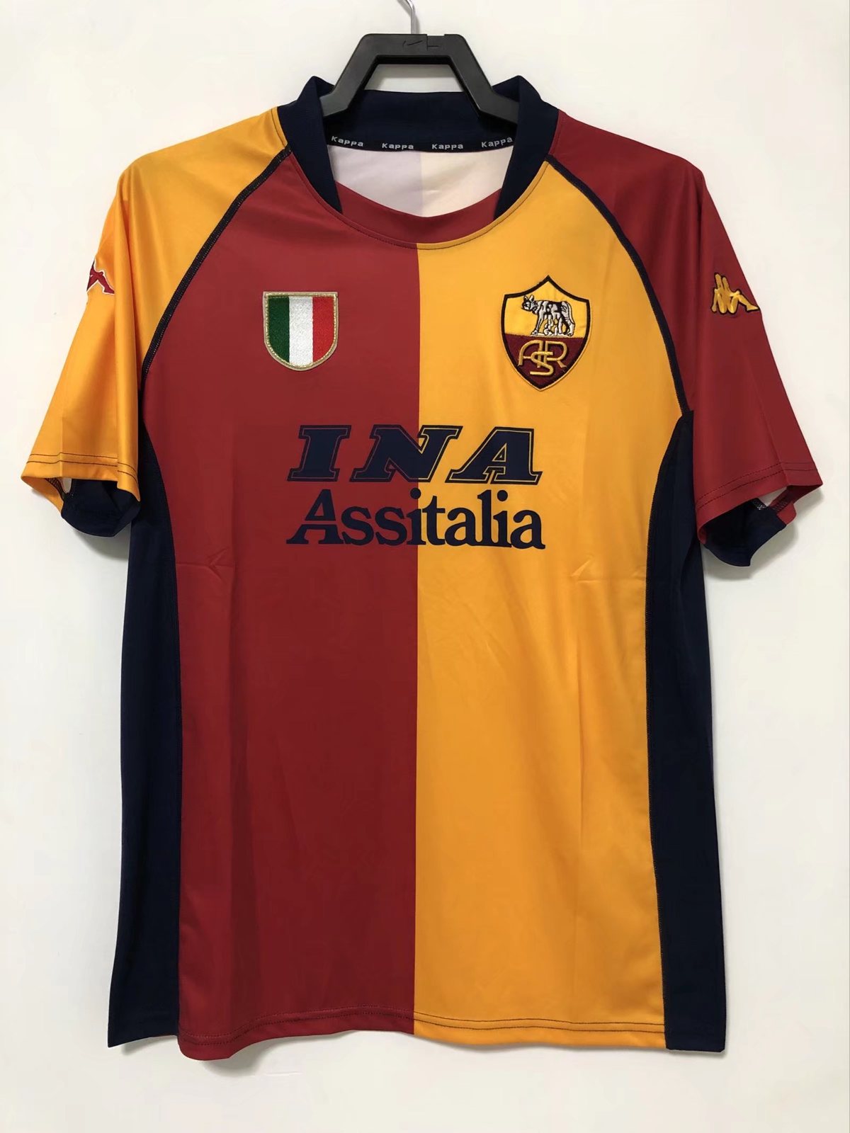 2000-01 Roma Home Retro Jersey 1