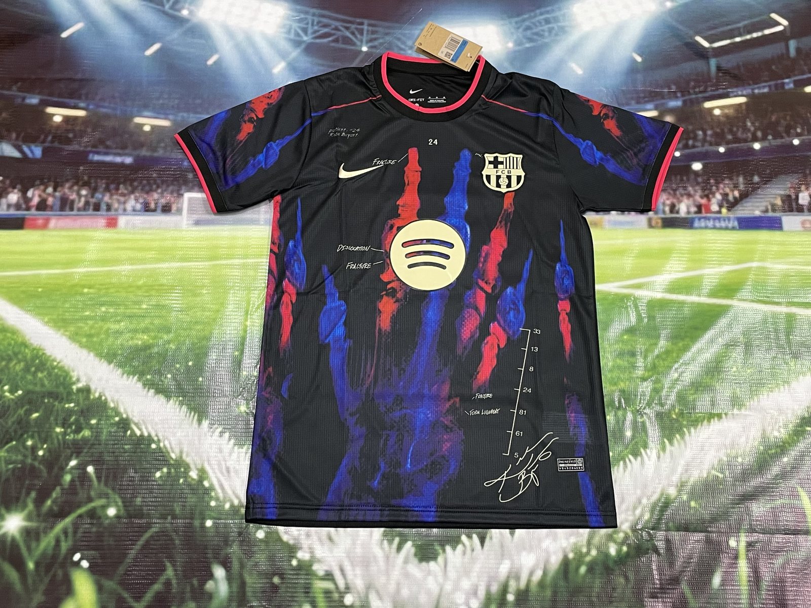 2025-26 Barcelona training jersey 1