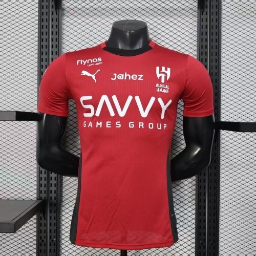 2025-26 Riyadh Crescent Red Jersey - Player Edition 1