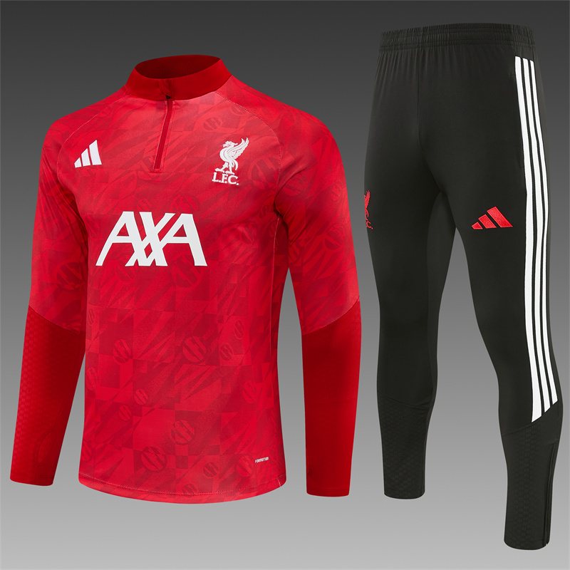 2026-27 Liverpool Red Half-Zip Training Kit 1