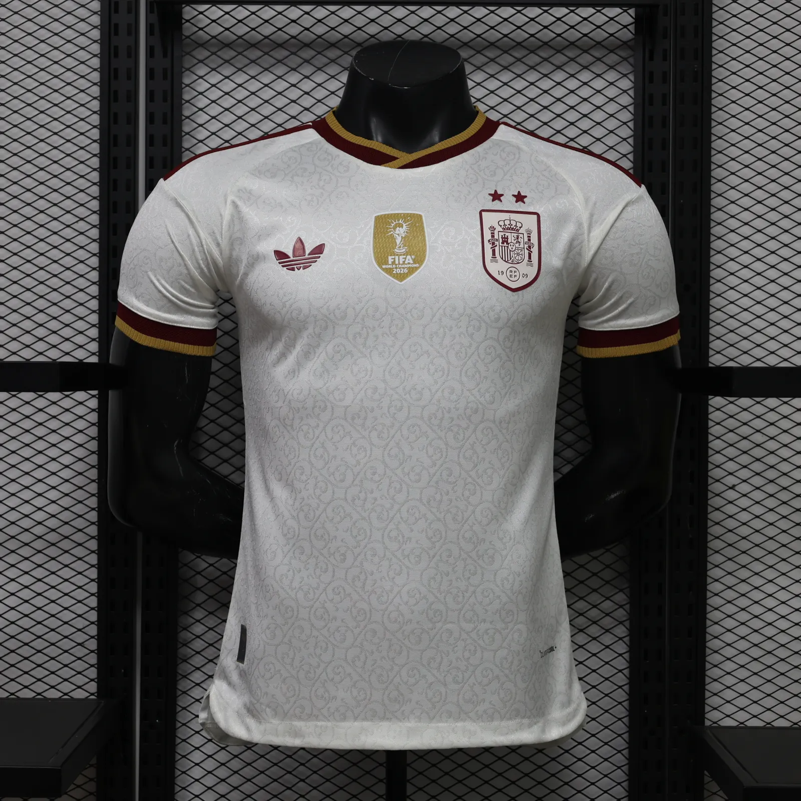 2026-27 Spain Away Jersey (Two Stars) – Player Version 1
