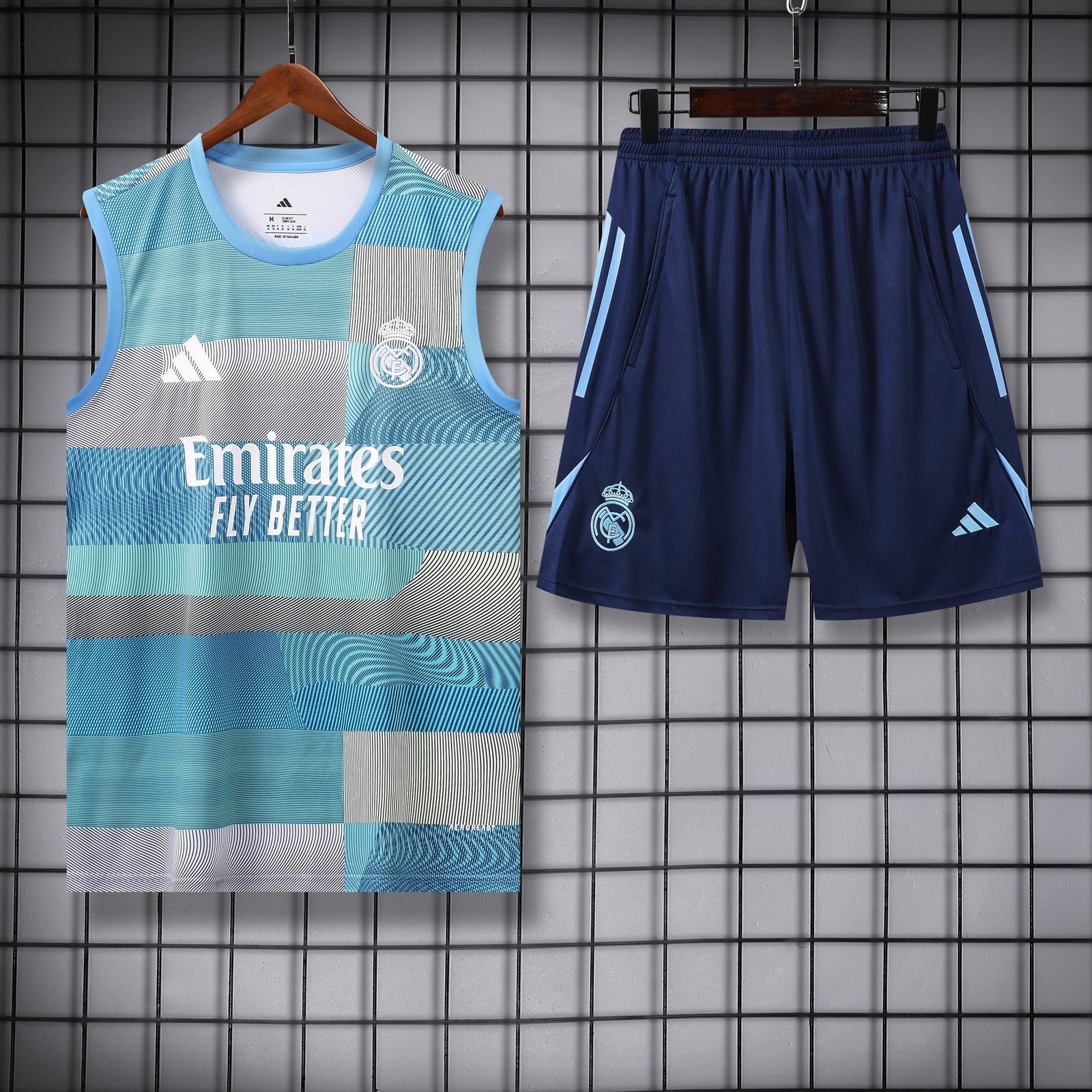 2025-26 Real Madrid Training Vest Jersey 1