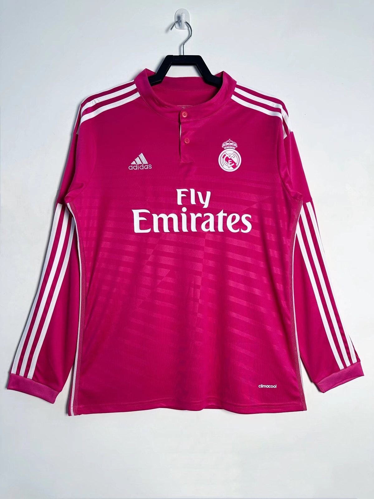 2014-15 Real Madrid Away Long Sleeve Retro Jersey 1