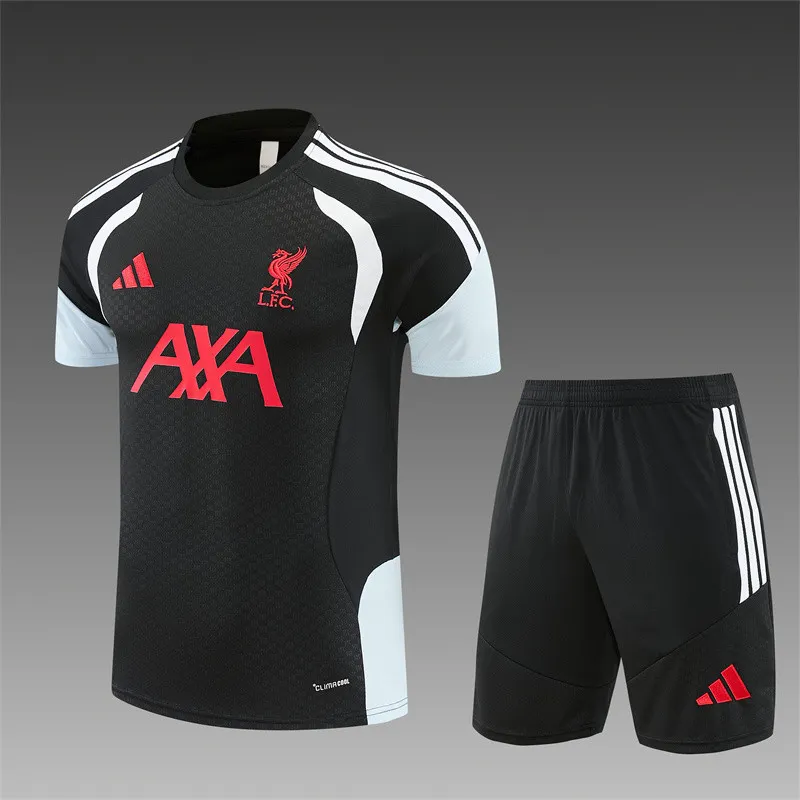 2026-27 Liverpool Black Short-Sleeve Training Jersey 1