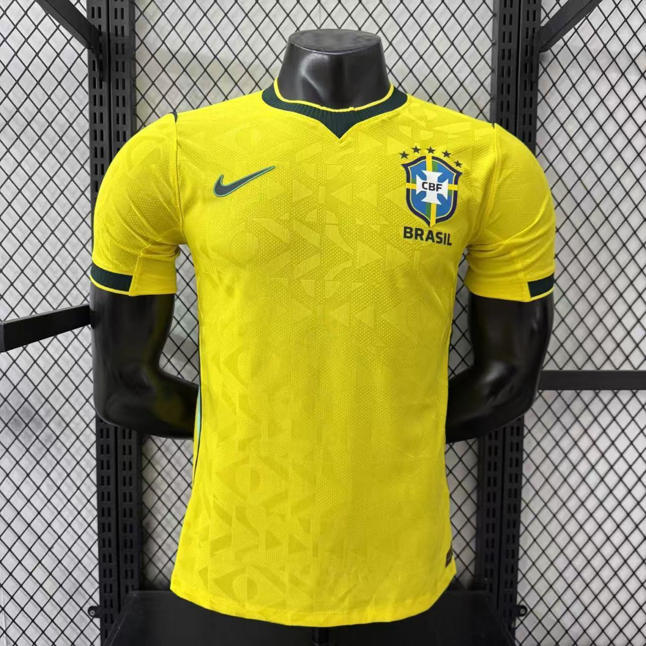 2026 Brazil Home Jersey – Player Version 1