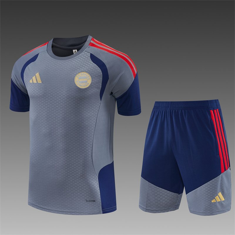 2026-27 Bayern Munich Dark Grey Short-Sleeve Training Jersey 1