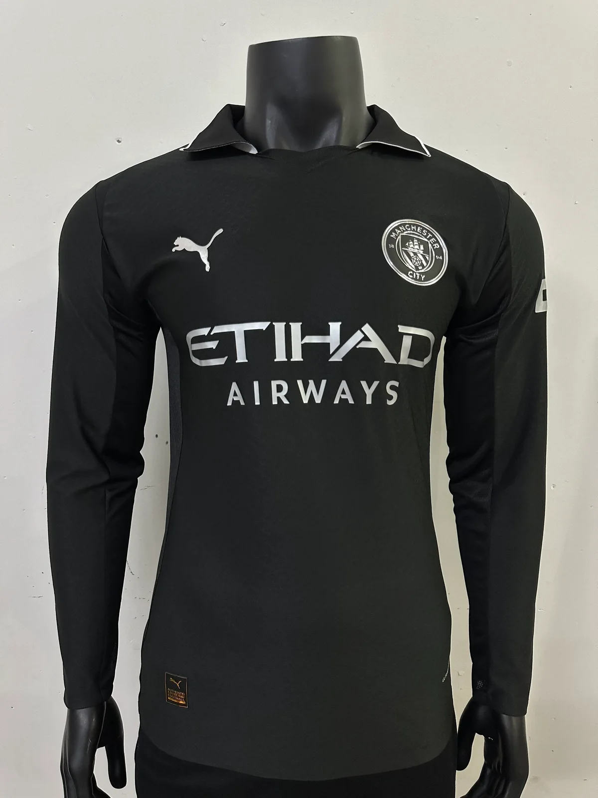 2025-26 Manchester City Away Long-Sleeve Jersey - Fan Edition 1