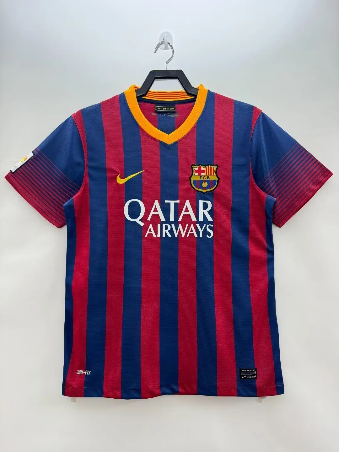 2013-14 Barcelona Retro Home Jersey 1