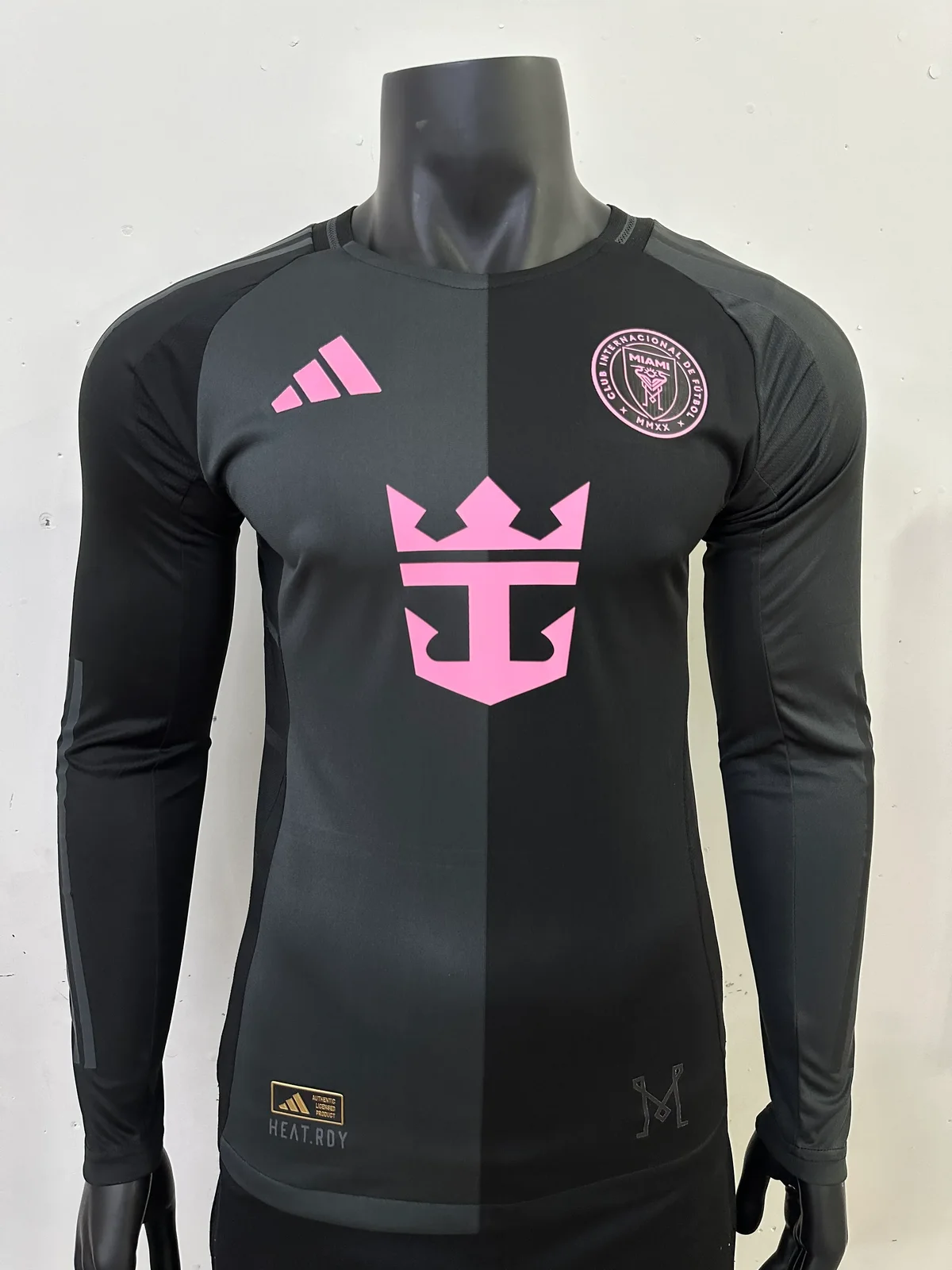 2025-26 Miami Away Long-Sleeve Jersey - Player Version 1
