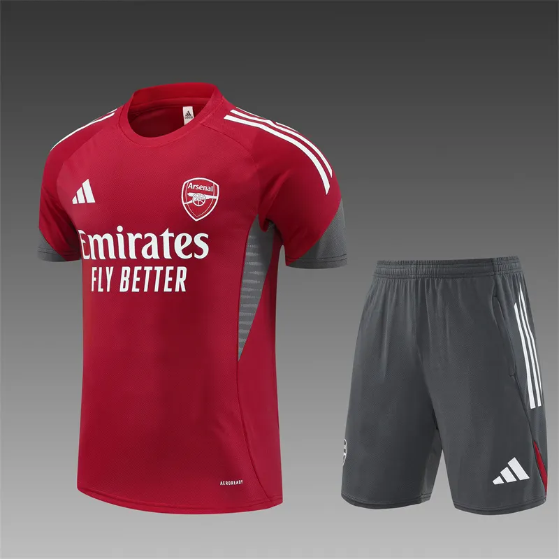2025-26 Arsenal Red Short-Sleeve Training Jersey