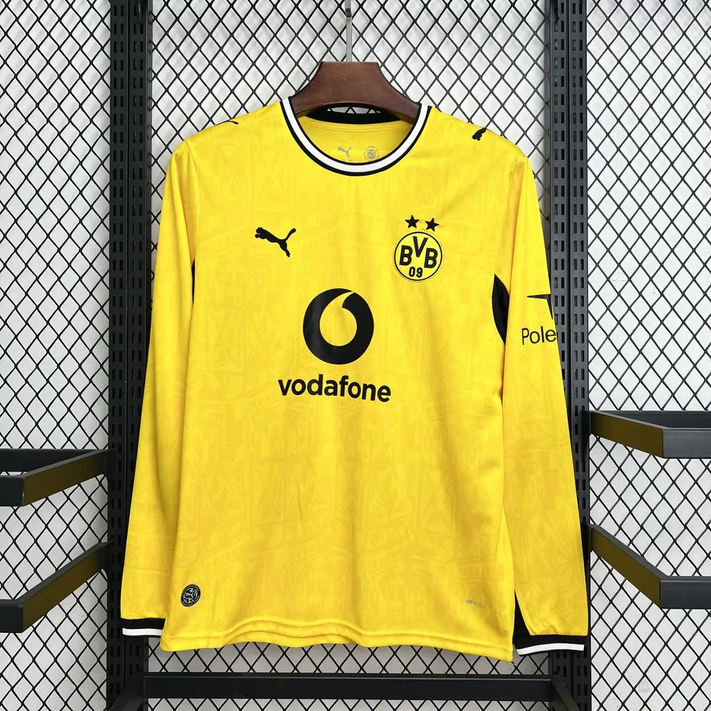2026-27  Dortmund Home Long-Sleeve Jersey – Fan Version 1
