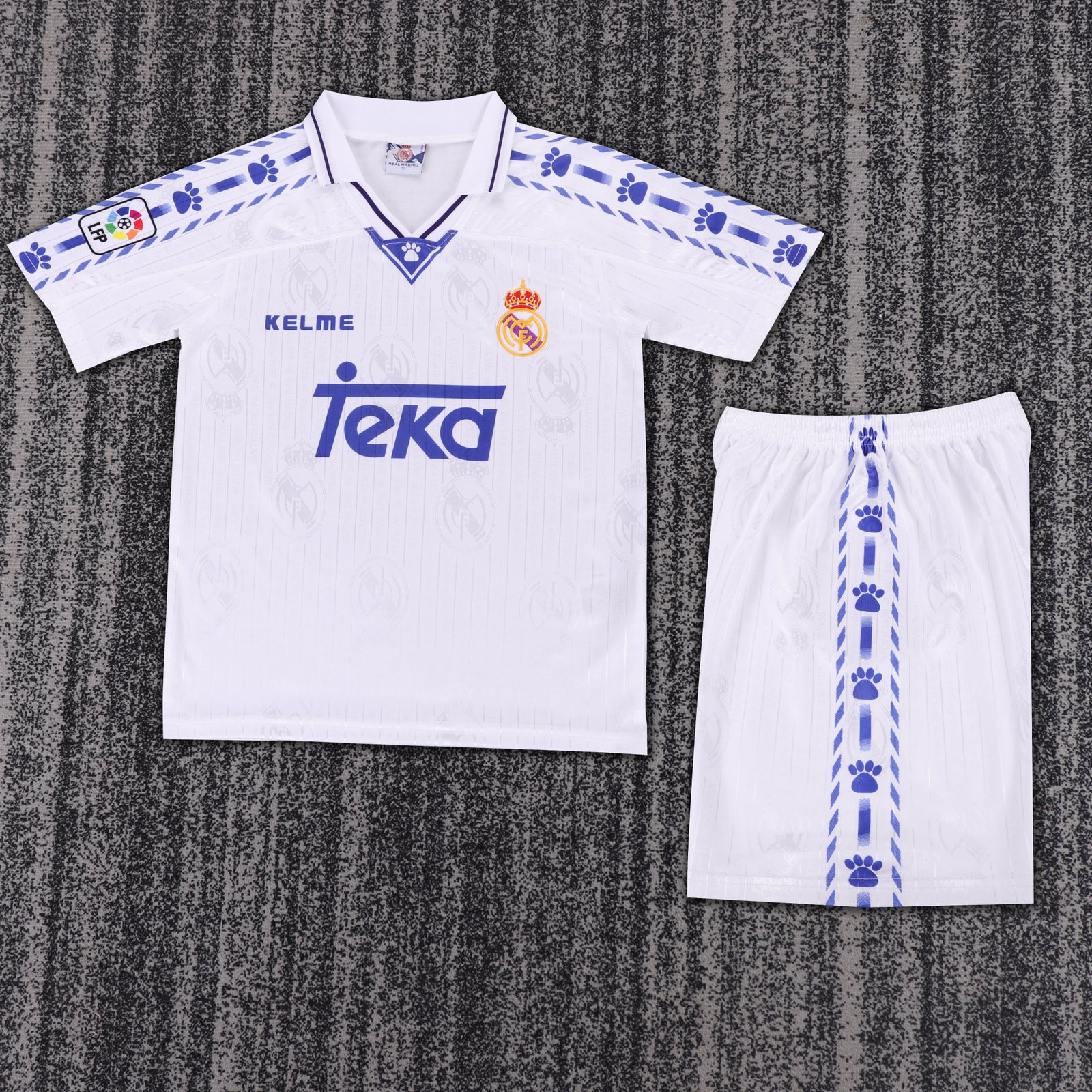 1996-97 Real Madrid Home Shirt – Kids' 1