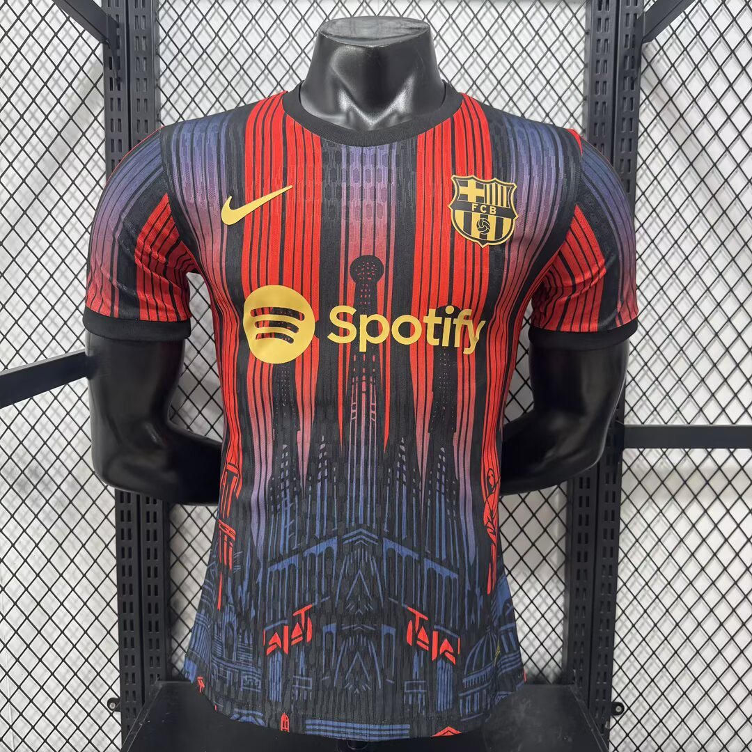 2026-27 Barcelona Special Edition Jersey – Player Version 1