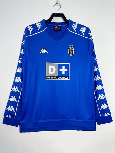 1999-00 Juventus Away Long Sleeve Retro Jersey 1