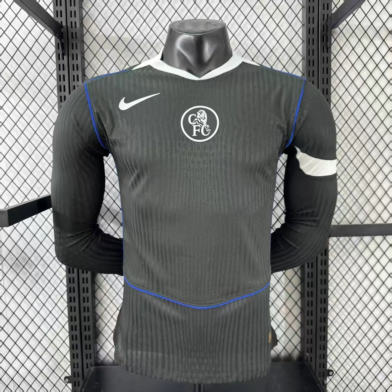 2025-26 Chelsea Third Away Long-Sleeve Jersey – Player Version 1