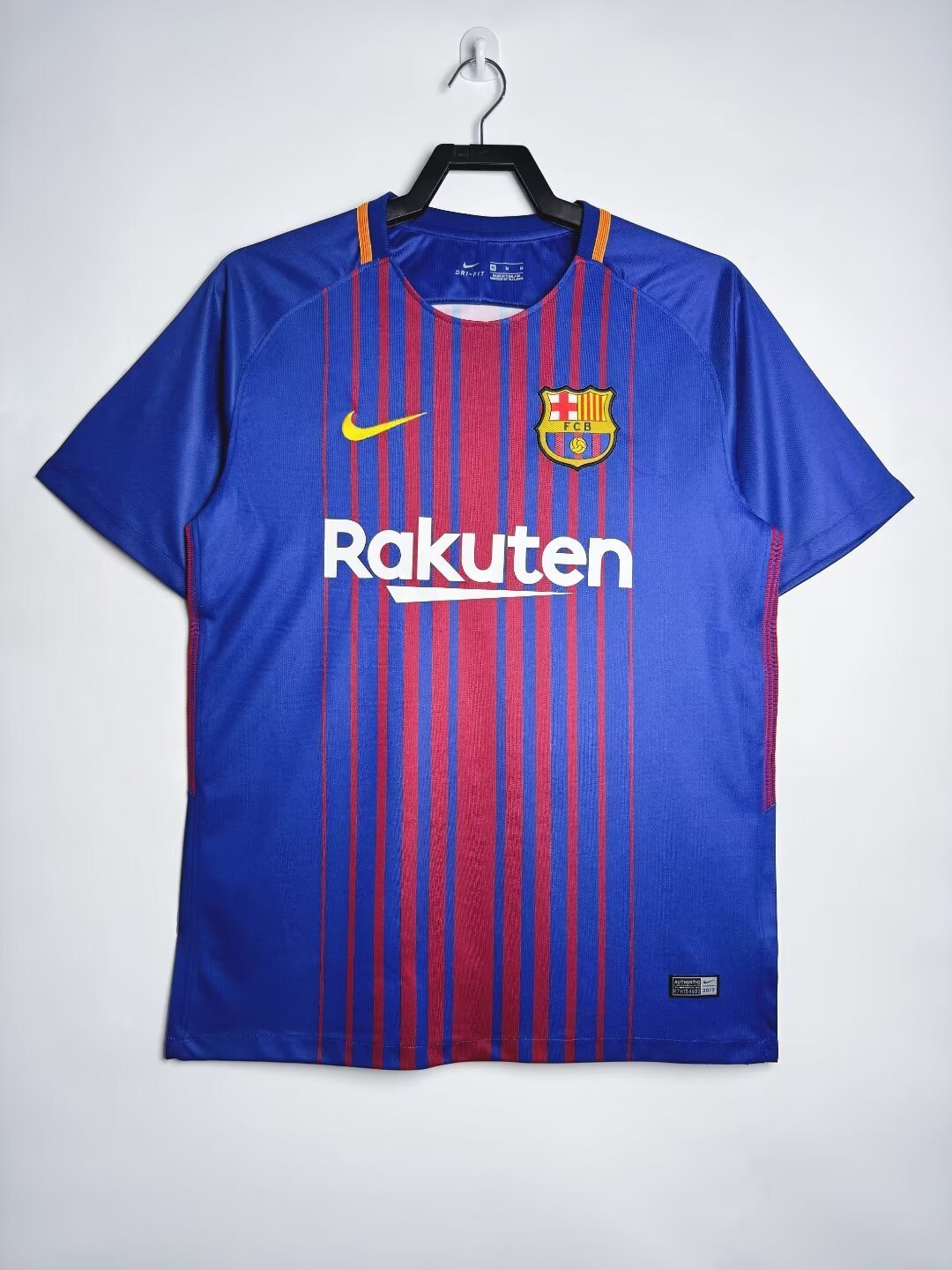 2017-18 Barcelona Home Retro Jersey 1