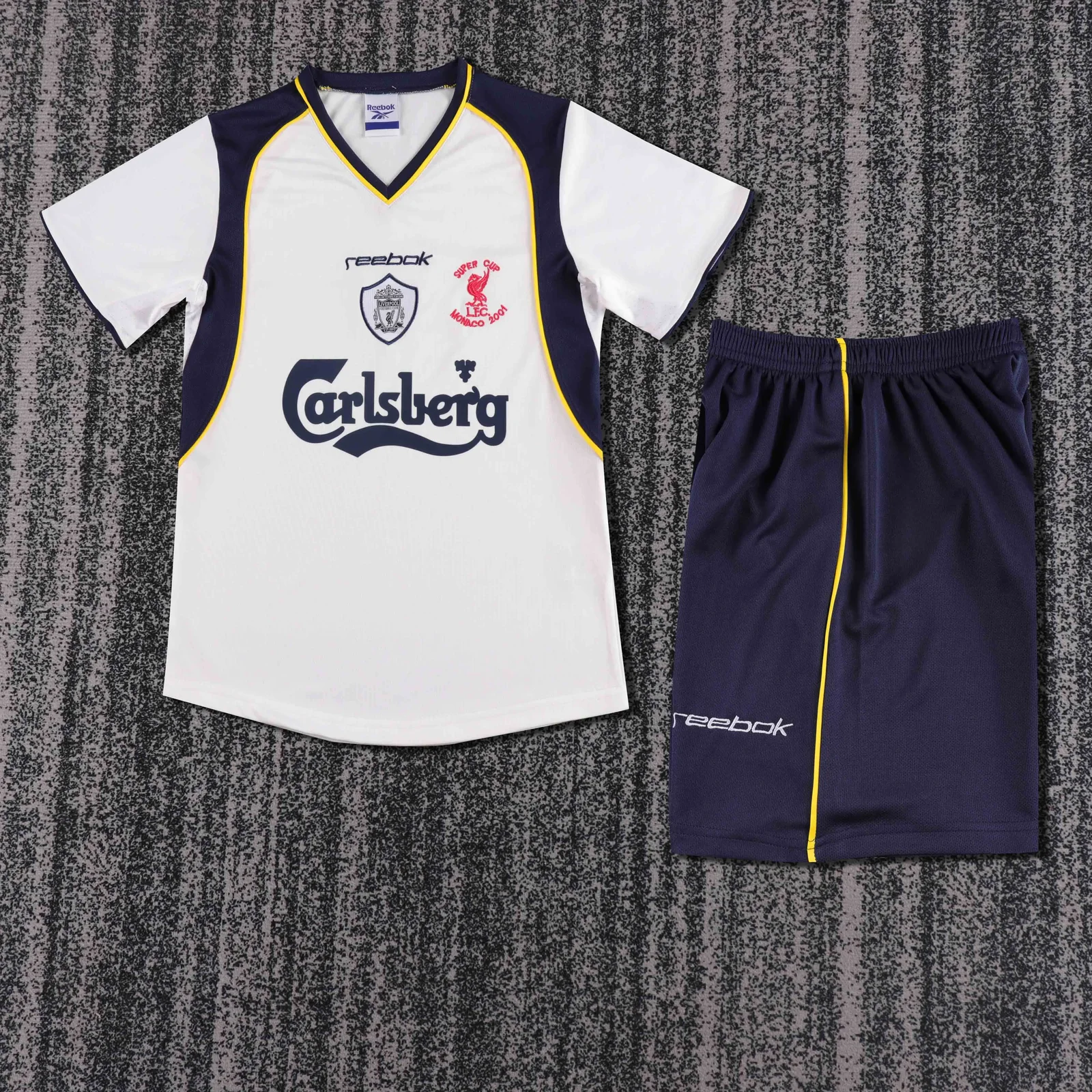 2001-02 Liverpool Away Retro Shirt - Kids 1