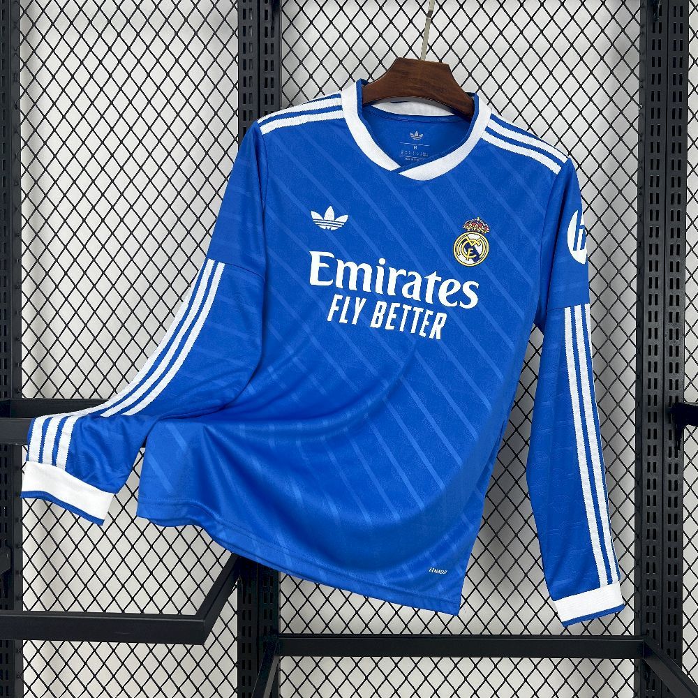 2025-26 Real Madrid Third Away Long-Sleeve Kit - Fan Edition 1