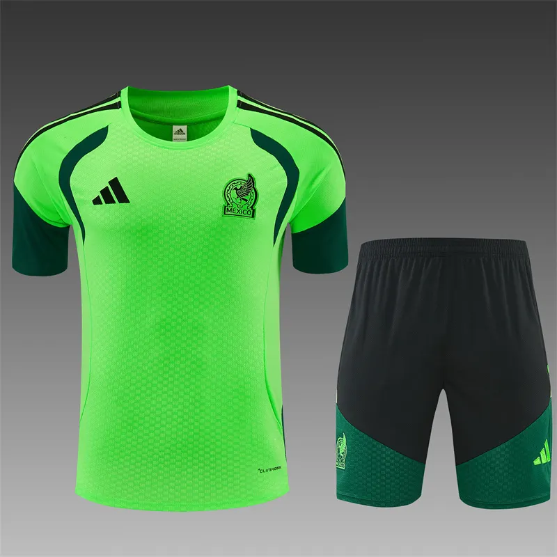 2026-27 Mexico Green Short-Sleeve Training Jersey 1