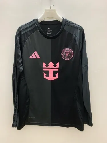 2025-26 Miami Away Long Sleeve Jersey - Fan Edition 1