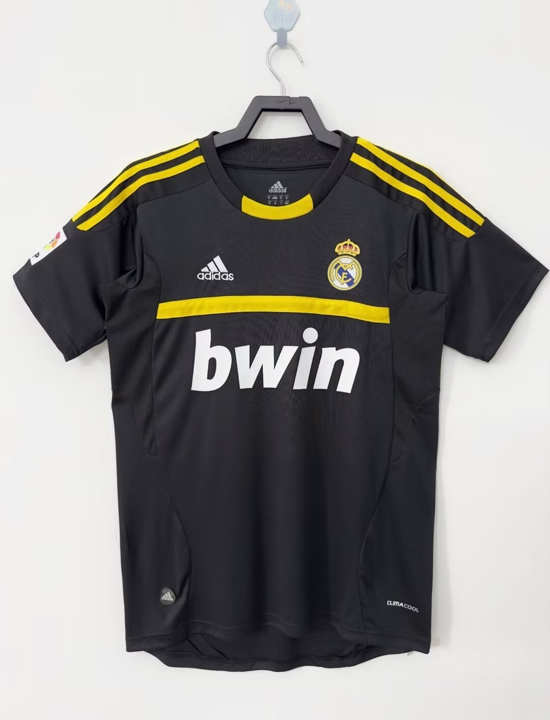 2011-12 Real Madrid Black Goalkeeper Retro Jersey 1