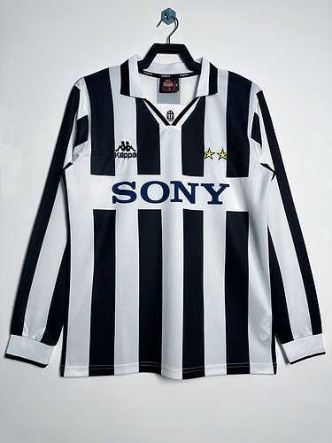 1995-97 Juventus Home Long Sleeve Retro Jersey 1