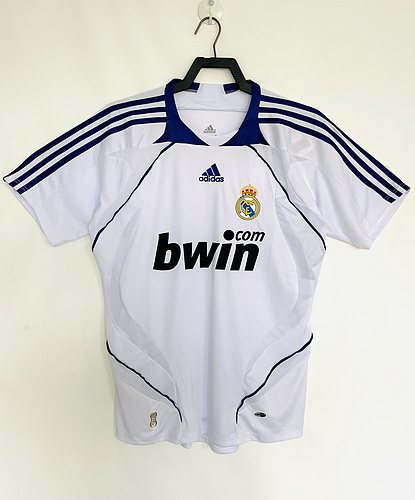 2007-08 Real Madrid Home Retro Jersey 1