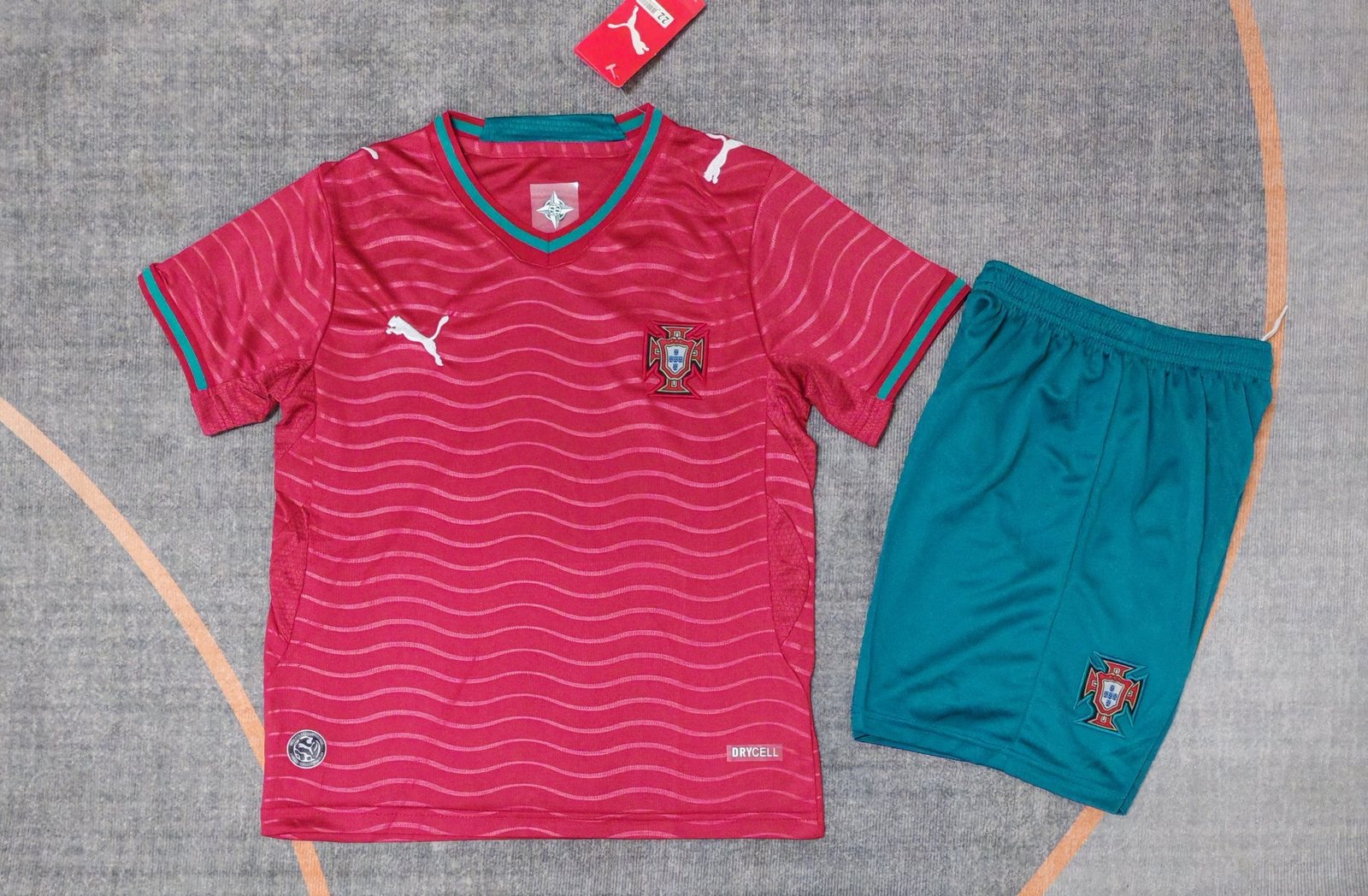 2025-26 Portugal Home Jersey - Children's Clothing 1