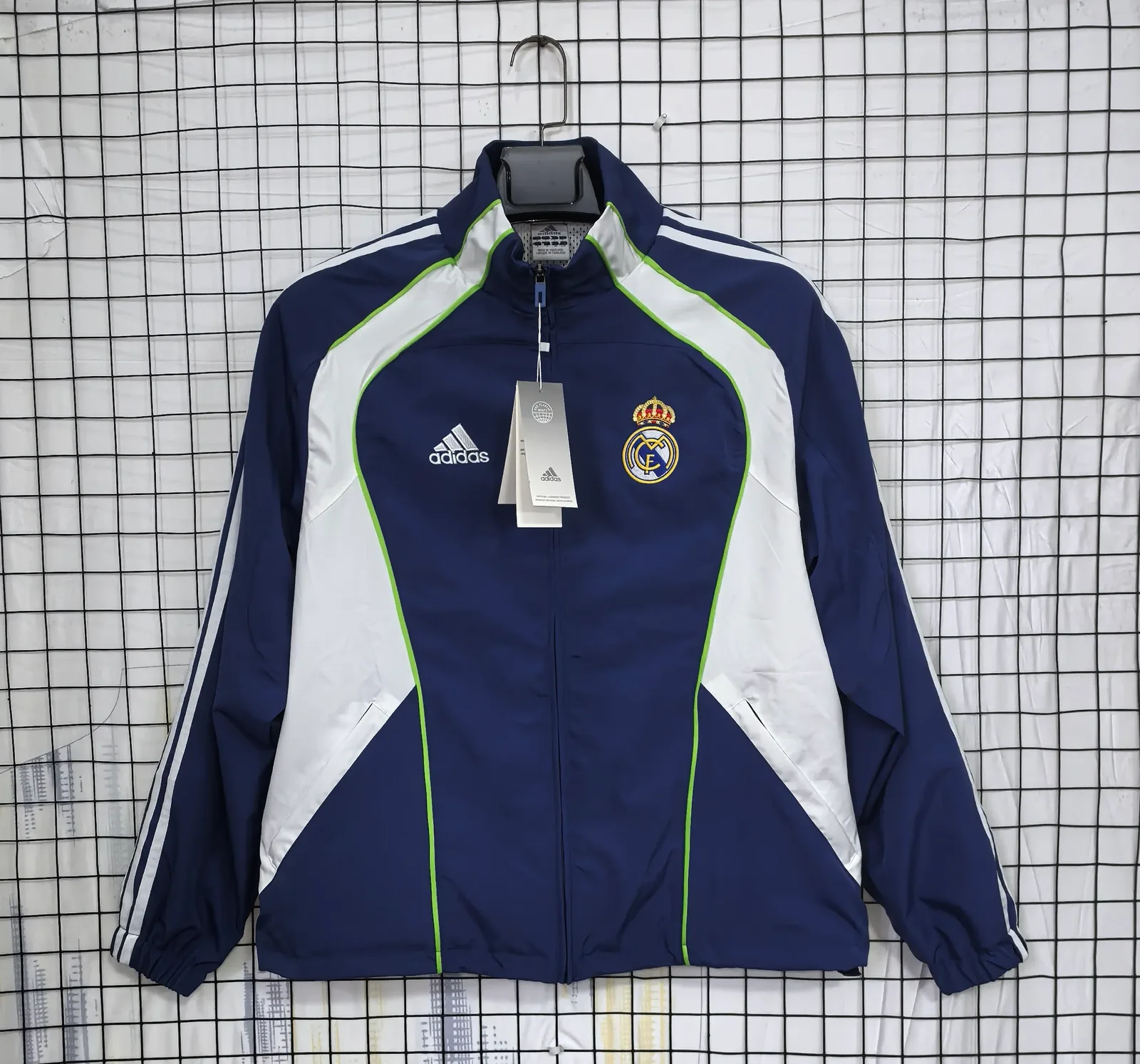 2026-27 Real Madrid Waterproof Training Windbreaker 1