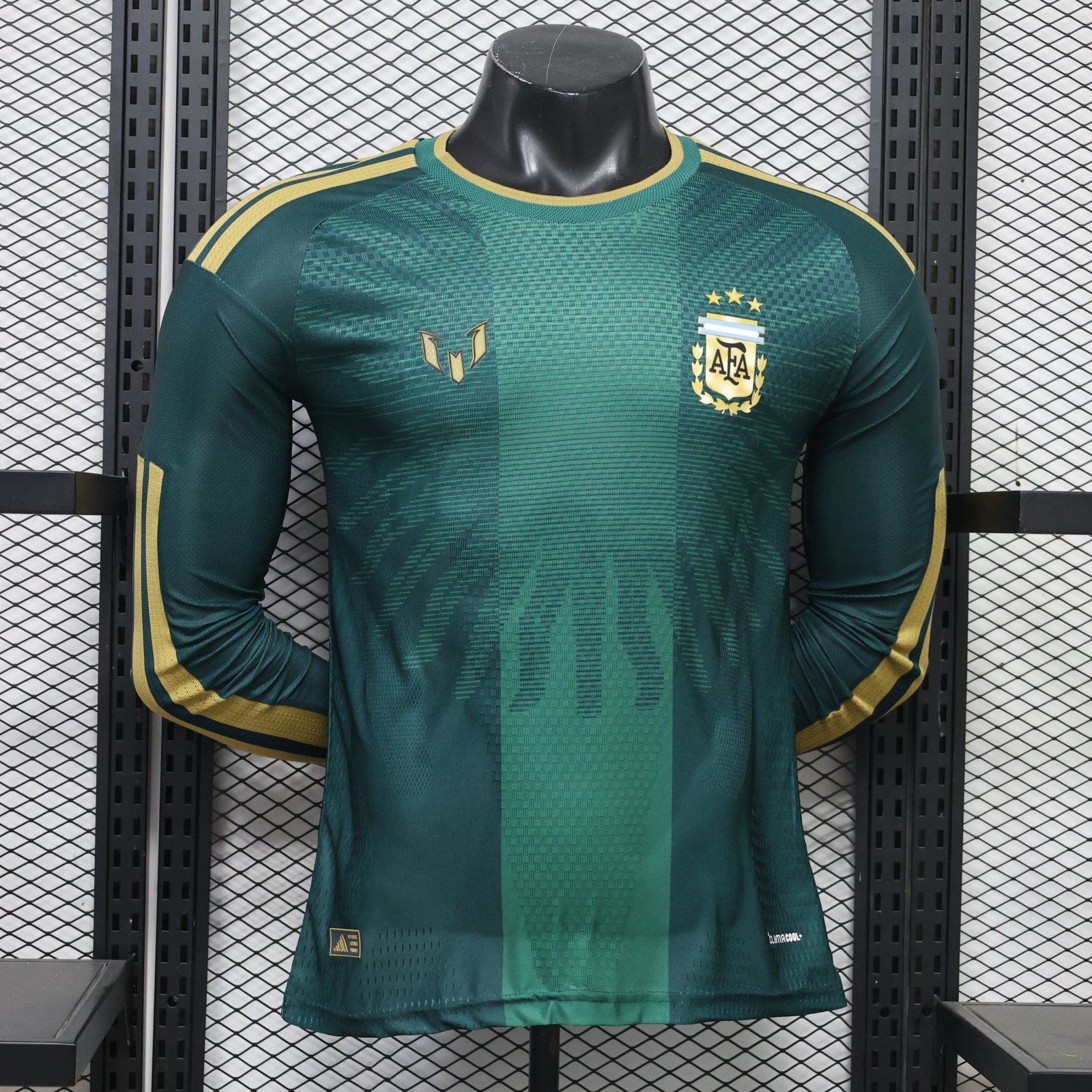 2026-27 Argentina Messi Farewell Match Commemorative Long-Sleeve Jersey – Player Version 1