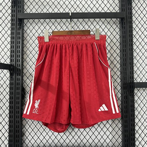 2025-26 Liverpool Home Shorts - Player Version 1