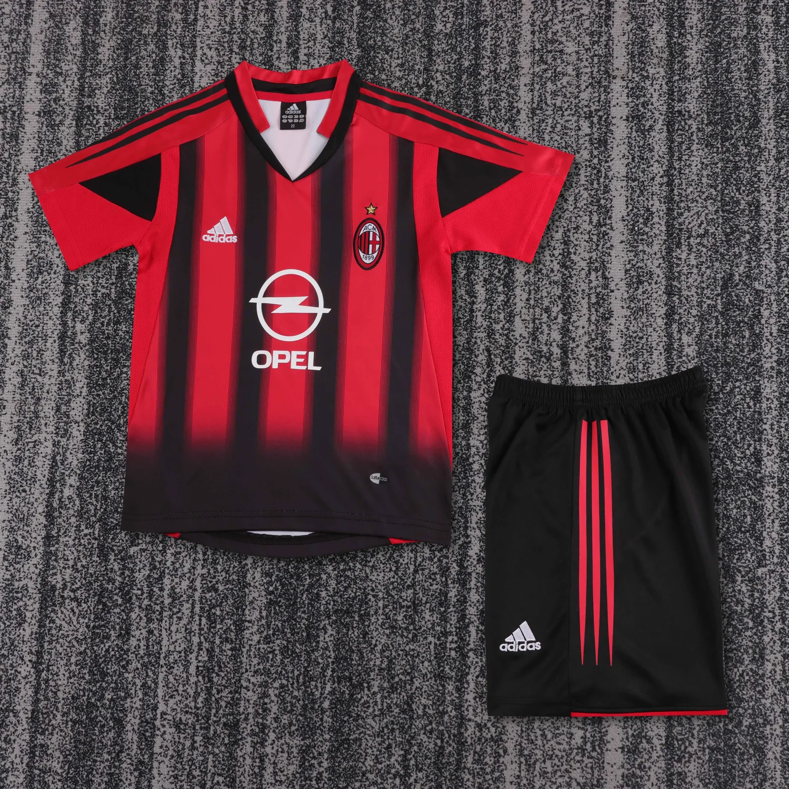 2004-05 AC Home Retro Shirt - Kids Sizes 1