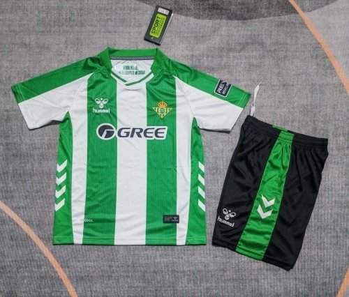 2025-26 Real Betis Home Shirt - Kids 1