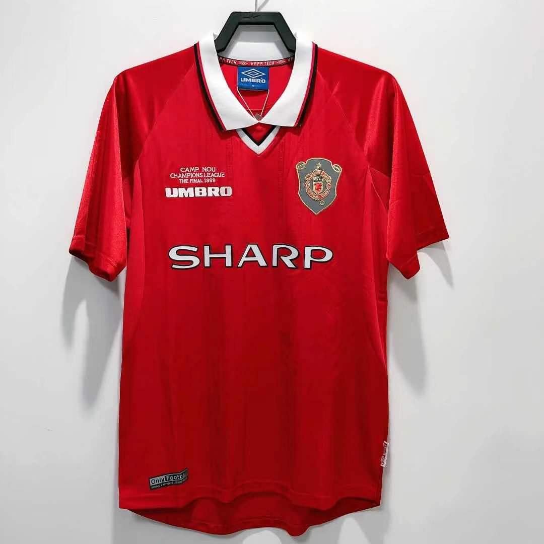 1999-00 Manchester United home retro jersey 1