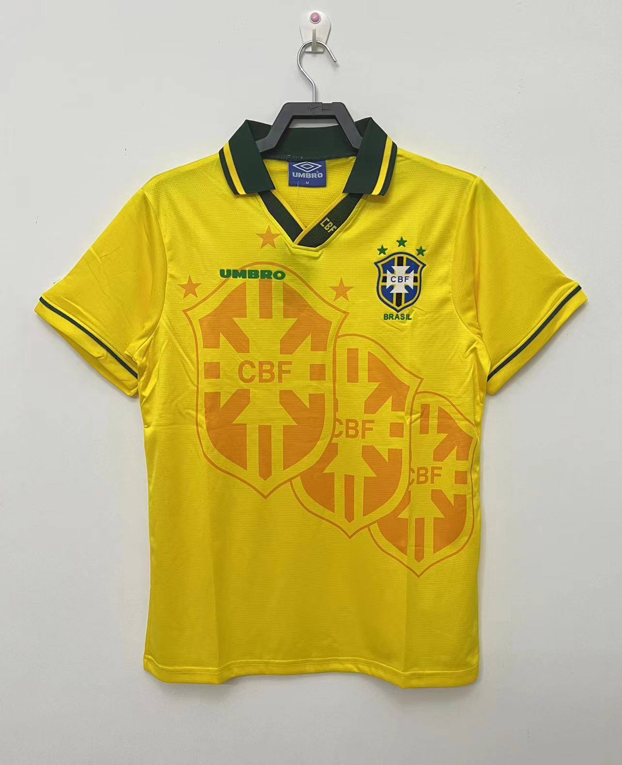 1994 Brazil Home Retro Jersey 1