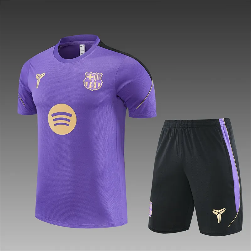 2026-27 Barcelona Purple Short-Sleeve Training Jersey 1